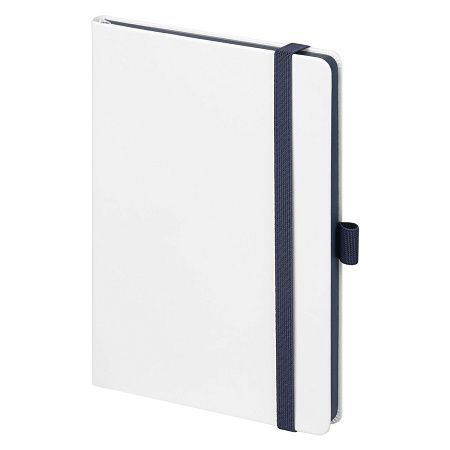Ежедневник Арктик (Arctic) недатированный, белый/синий