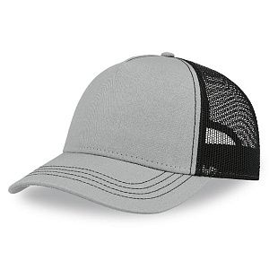 Бейсболка RAPPER CANVAS, 5 клиньев, пластиковая застёжка