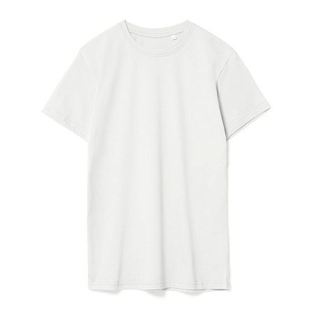 Футболка унисекс T-Bolka 160, белая (теплый оттенок), размер XS