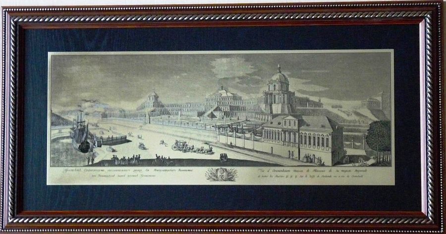 Гравюра "Ораниенбаум 1"