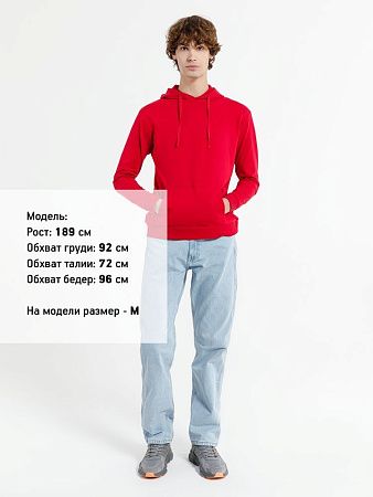 Худи унисекс Westray, красное, размер 3XL