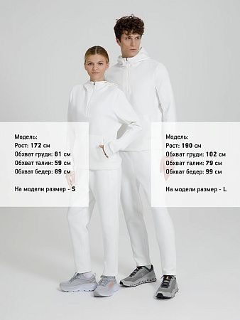 Анорак унисекс Lovi, молочно-белый, размер XS