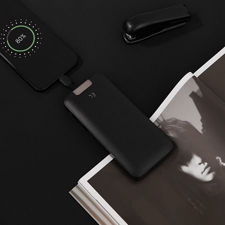 Внешний аккумулятор Оптима (Optima) 10000 mAh, черный