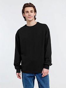 Футболка оверсайз унисекс City Sapiens, черная, размер S