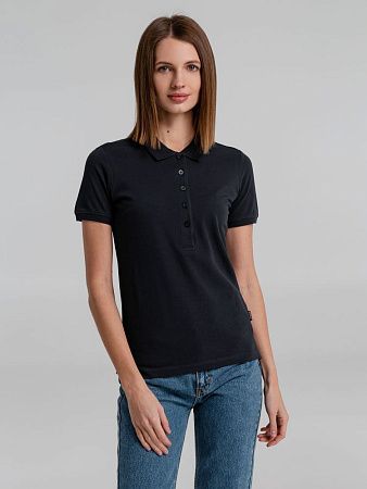 Рубашка поло женская Neptune, темно-синяя, размер XXL