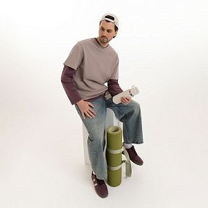 Футболка унисекс Раст Нео (Rust Neo), 240 гр., голубой, размер XS/S под нанесение