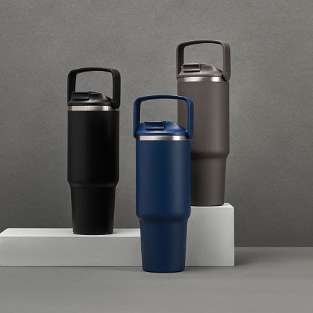 Термокружка вакуумная Монтана (Montana), белая