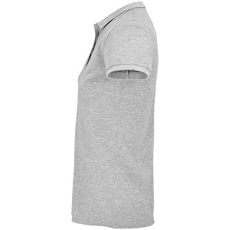 Рубашка поло женская Planet Women, серый меланж, размер L