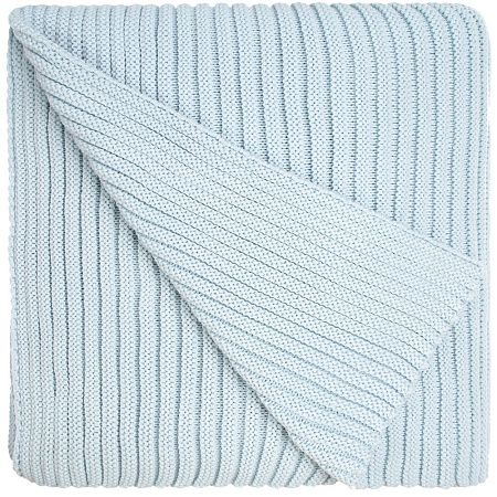 Плед Quill, светло-голубой