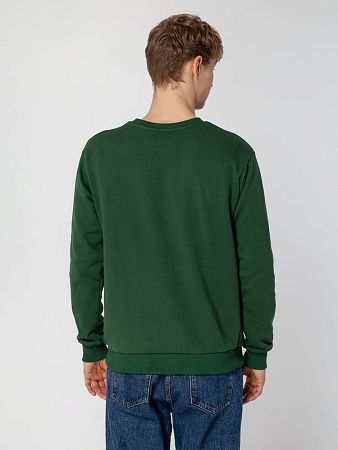 Толстовка Unit Toima Heavy, темно-зеленая, размер XS