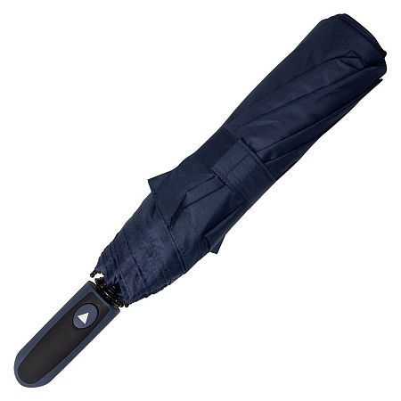 Зонт складной полуавтоматический Forest Rainman, диаметр 117 см, радиус 27 дюймов, 8 панелей, без подарочной коробки, темно-синий