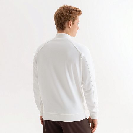 Толстовка на молнии, унисекс Торрес (Torres) белая