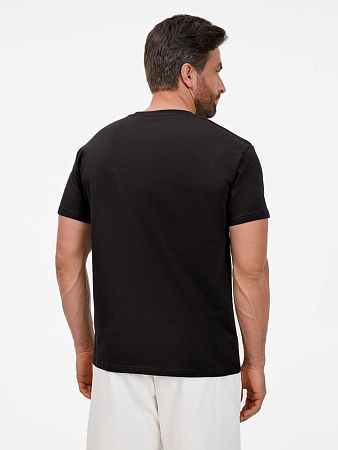 Футболка унисекс T-Bolka 200, черная, размер S