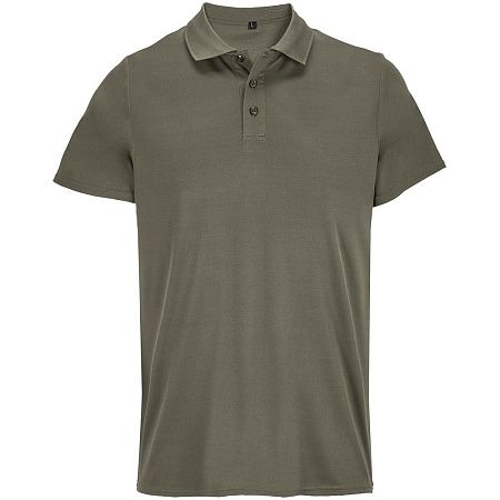 Рубашка поло унисекс Pitcher, темный хаки, размер XXL