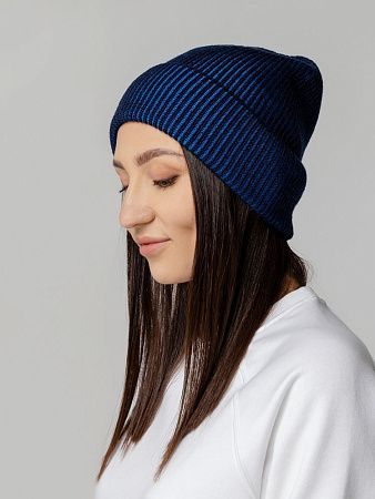 Шапка Nobilis, белая с серым