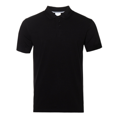 Рубашка поло унисекс STAN хлопок/эластан 200, 05, Чёрный,  (20)  (52/XL)