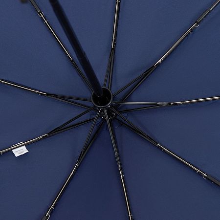 Складной зонт Dome Double с двойным куполом, темно-синий