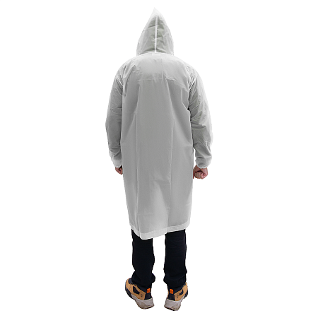 Дождевик RainForest, унисекс, материал EVA, размер M-L, белый