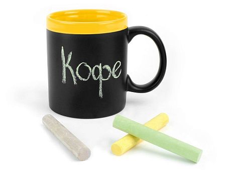 Кружка с покрытием для рисования мелом «Да Винчи»