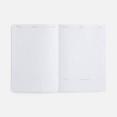 Ежедневник Must Metal, датированный, серый