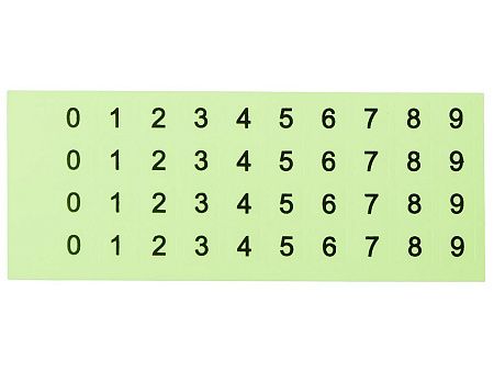 Парковочная визитка «Tempark» v.2 с люминесцентной подсветкой