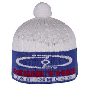 Шапка фактурная с вывязанным логотипом на заказ