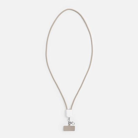 Кабель-ланьярд energyFlex Pro, серо-бежевый