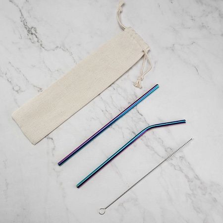 Набор многоразовых трубочек гальванических Оnlycofer Х white