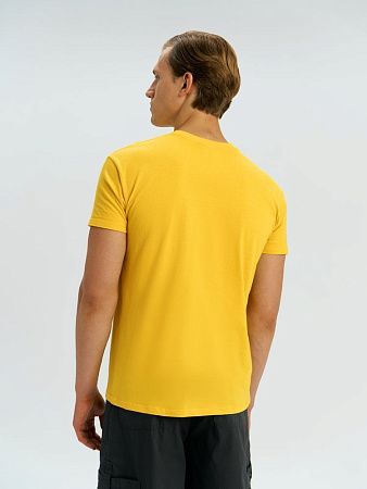 Футболка унисекс Regent 150, желтая, размер 5XL