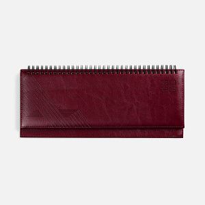 Планинг Faro, датированный, бордовый