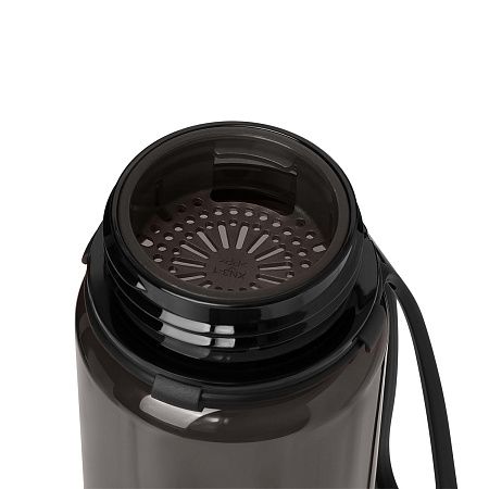 Бутылка для воды Комо (Como), черная