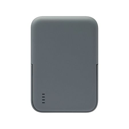 Внешний аккумулятор Юнион PD (Union PD) 10000mAh с функцией беспроводной зарядки 15W, серый