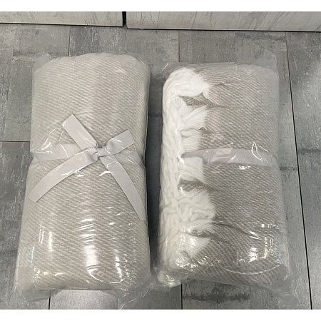 Плед акриловый SUPER SOFT NATURE, серый