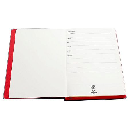 Ежедневник A5 недатированный Carisma в мягком переплёте, красный