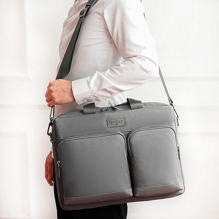 Сумка для ноутбука L255, темно-серая