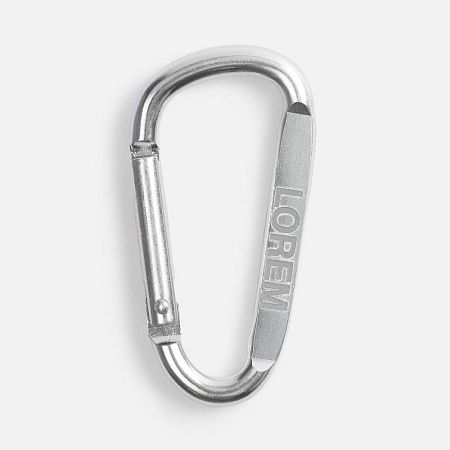 Карабин Raby, серебристый