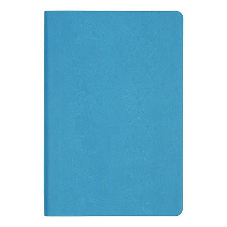 Ежедневник Flexy Latte Color А5, голубой, недатированный, в гибкой обложке