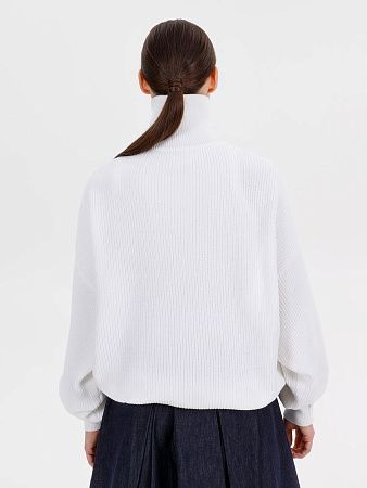 Джемпер Siluetti Birne, молочно-белый, размер S/M