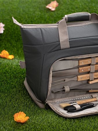 Набор для барбекю Grillmoor, темно-серый (графит)