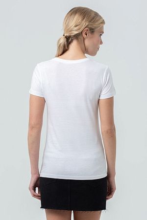 Футболка женская Regent Fit Women, белая, размер M