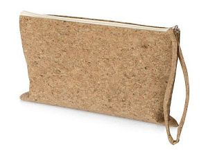 Пробковая косметичка «Corky», цвет: натуральный