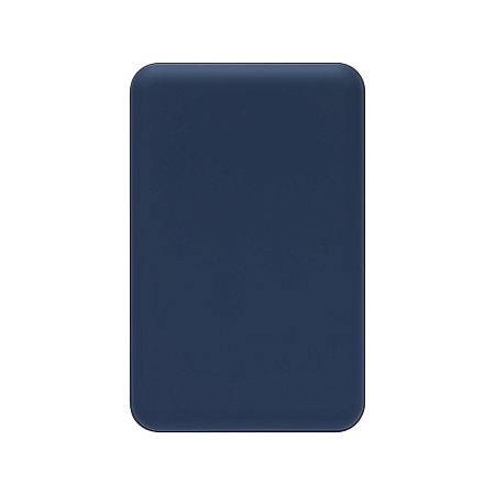 Внешний аккумулятор Ларго PD (Largo PD) 5000mAh с функцией беспроводной зарядки 15W, синий