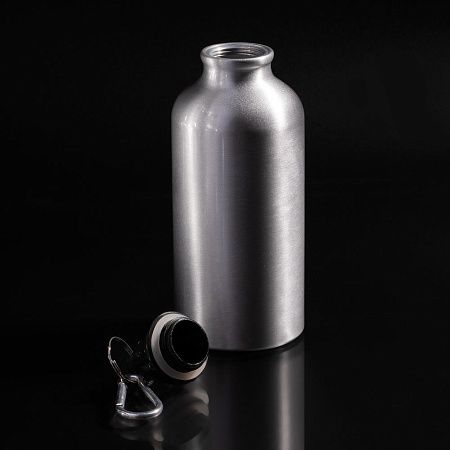 Бутылка для воды Funrun 400, серебристая
