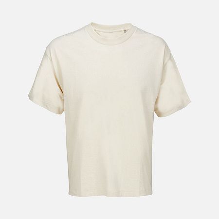 Футболка оверсайз унисекс Legacy, светло-бежевая (неокрашенная), размер L