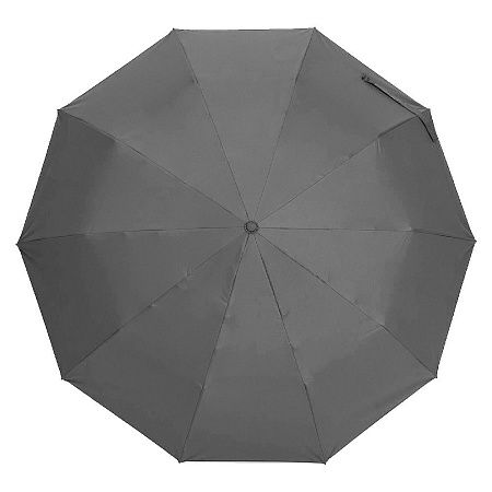 Зонт складной автоматический Forest Marseilles Bicolor, диаметр 117 см, 10 панелей, с UV защитой,  в подарочной коробке, серый