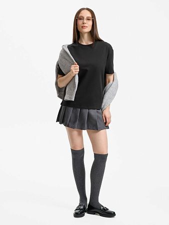 Футболка унисекс Durington, черная, размер XS/S