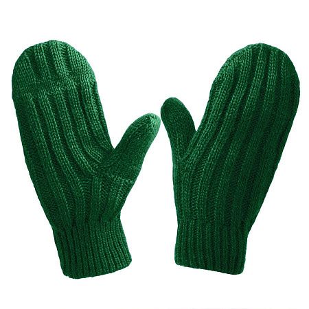 Варежки вязаные НАСВЯЗИ© шерсть/акрил