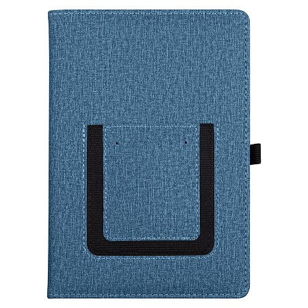 Ежедневник  Smart Wallet Cambric  A5, синий, недатированный, в твердой обложке с поролоном