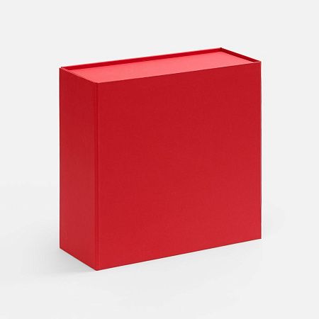 Коробка складная Quadra Fold, красная