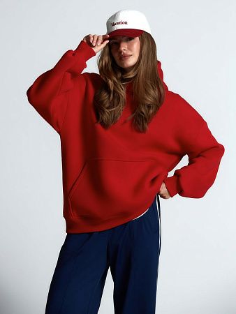 Худи Kulonga Oversize, красное, размер XS/S